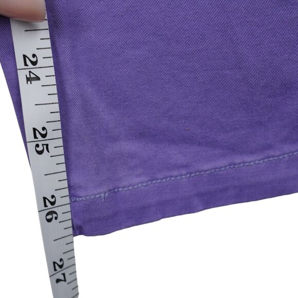 Polo‎ Ralph Lauren Womens Preppy Purple Slim Casual Chinos Size 16 - Picture 6 of 9